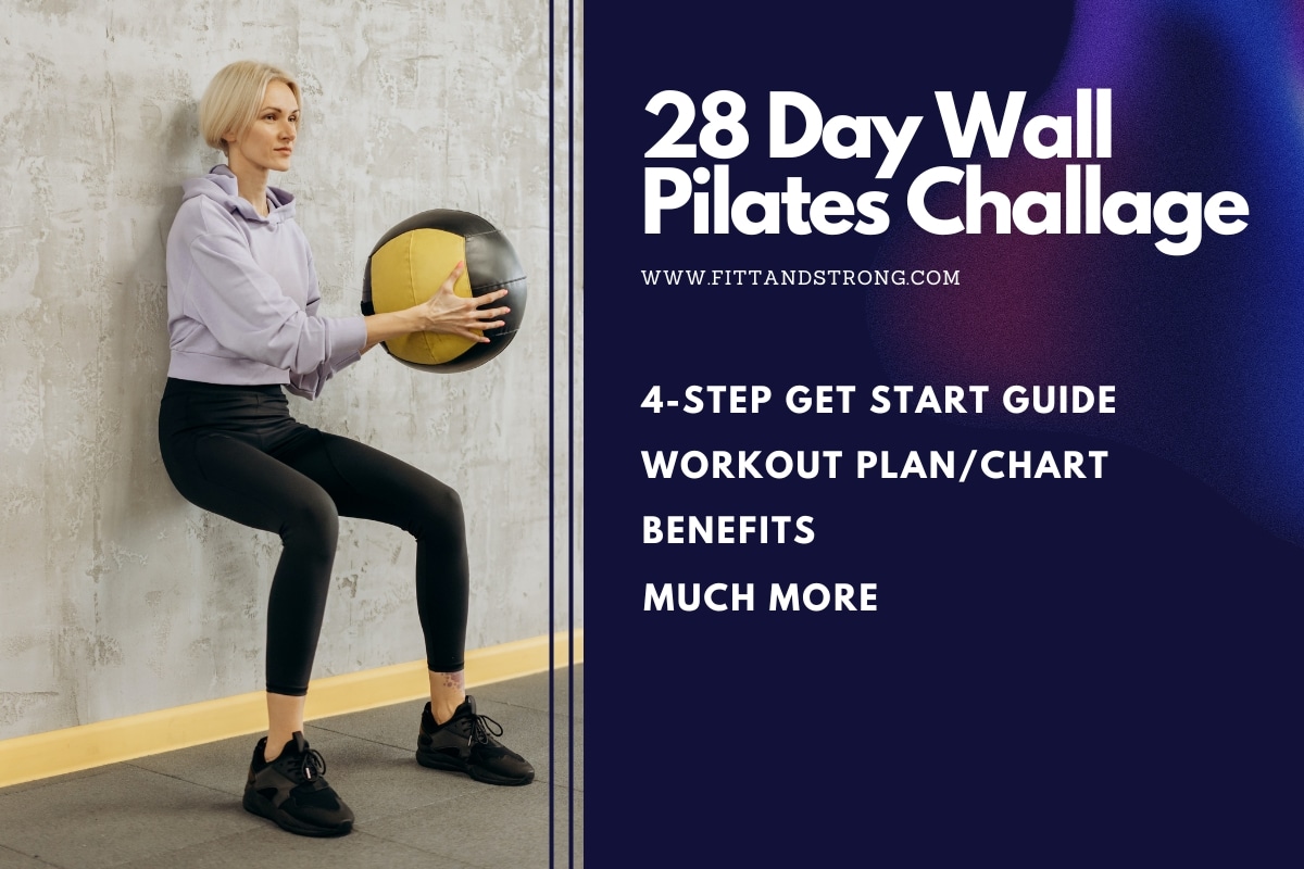 28 Day Wall Pilates Challange Free Pdf Free Chart For Beginners Fitt And Strong Pilates 