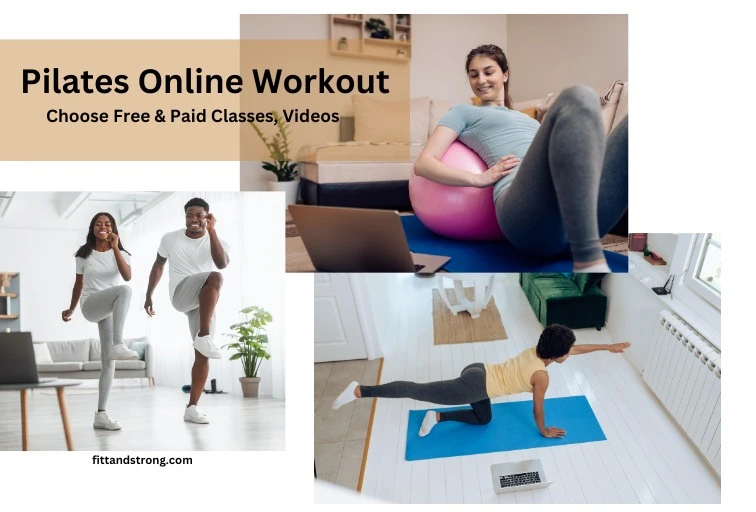 Pilates Online Workout free paid classes